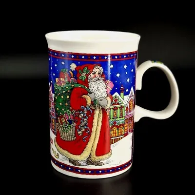 Buy DUNOON Vintage Christmas 2000 Coffee Tea Cup Stoneware Santa Tree Scotland  M2 • 9.52£