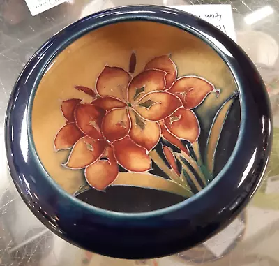 Buy Vintage Moorcroft African Lily Inverted Rim Bow/Dish • 30£