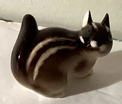 Buy Vintage USSR Lomonosov Porcelain Chipmunk/Squirrel Figurine Russia Made- 2 1/4” • 13.27£