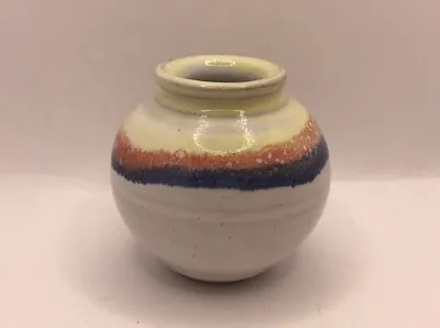 Buy Vintage Carron Scotland Studio Art Pottery Stoneware Vase Mini Glazed Clay 2.5  • 13£