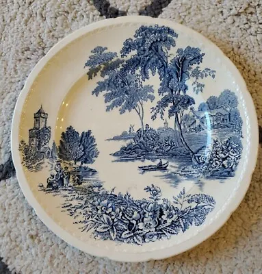 Buy Vintage Swinnertons Staffordshire England - The Ferry Collection 10  Plate • 19.04£