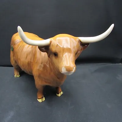 Buy Beswick Highland Horned Cow 1740 In Perfect Condition • 154.99£