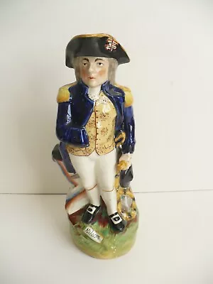 Buy VICTORIAN STAFFORDSHIRE POTTERY NELSON TOBY JUG - FULL SIZE C1860 • 135£