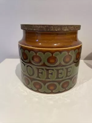 Buy Vintage Hornsea Brontë Ceramic Coffee Storage Canister John Clappison 1977 • 7.90£