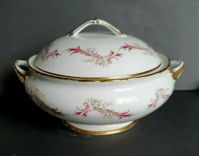 Buy Vintage Tuscan Bone China Lidded Serving Bowl In The “Sandringham” F492 Pattern • 14£