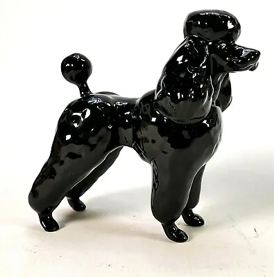 Buy Beswick Dogs 'Poodle' Model 2339 Black Gloss Made In England!  • 58.99£