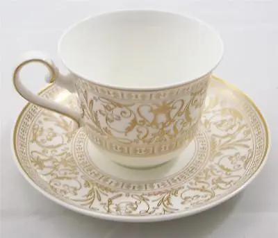 Buy Villeroy & And Boch Heinrich FRESCO GOLD Coffee Cup And Saucer NEW • 24.69£