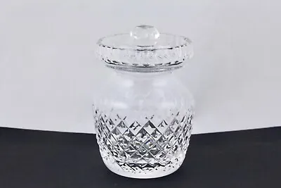 Buy Waterford Crystal Alana 5” Mustard/jam/jelly Jar With Lid - Mint • 52.84£