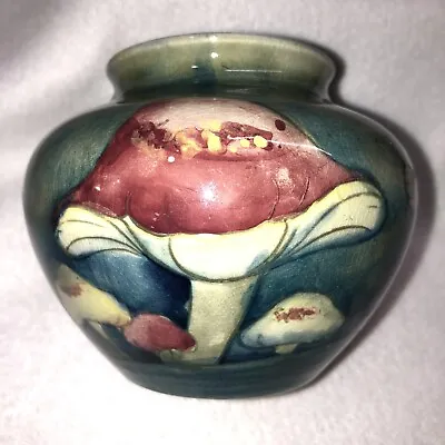 Buy William Moorcroft Art Pottery Claremont RARE 1920's Mushroom Vase • 951.84£