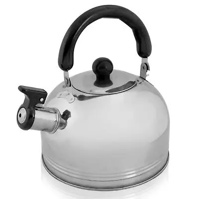 Buy 2 Litre Small Light Weight Aluminium Whistling Camping Kettle Teapot Assorted • 9.99£