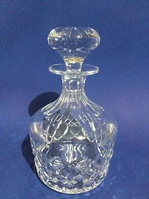 Buy Crystal Glass Hand Cut Round Spirit Decanter • 19.95£