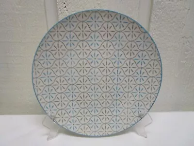 Buy One (1) Piers Gray Coupe Dinner Plate By BETTER HOMES&GARDENS Geometric Teal  • 12.40£