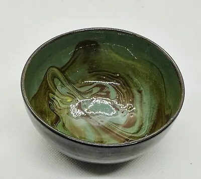 Buy Lakes Cornish Studio Pottery Truro.Glazed Decorative Bowl Excellent Condition. • 32£