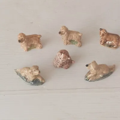 Buy Job Lot 5 Vintage Wade Whimsie Dogs + 1 Cat • 4.99£