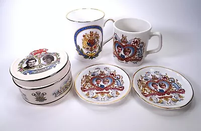 Buy Prince Charles & Lady Diana Wedding Commemorative Ware 1981 • 12£