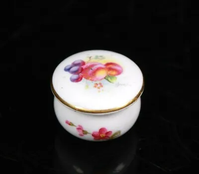 Buy Royal Worcester Fruit Patch Pot Painted Signed Circa 1941 • 50£