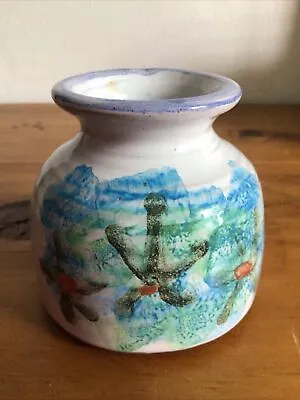 Buy Studio Pottery Glazed Bud Vase-Pot Made In Ireland Art Pottery • 6£