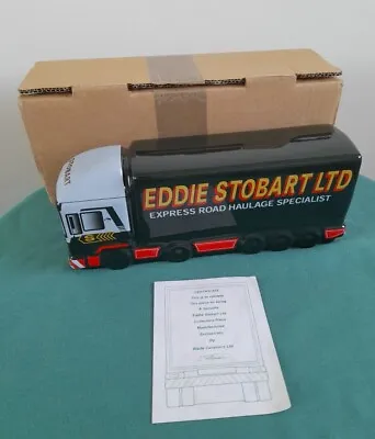Buy WADE Eddie Stobart Lorry Ceramic Money Box 'TWIGGY' *NEW WITH CERTIFICATE & BOX* • 35£