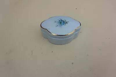 Buy Vintage Royal Adderley Bone China Trinket/Ring Box With Floral Design Lid • 5£