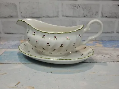Buy Johnson Brothers Laura Ashley - Thistle Sauce/Gravy Boat And Stand. • 4.50£