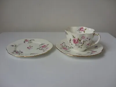 Buy Shelley Late Foley Trio Cup Saucer And Small Plate Roses Pattern 8704 • 15£