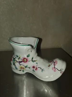 Buy Vintage Porcelain Floral Slipper Shoe Figurine England Old Foley James Kent Ltd  • 26.85£