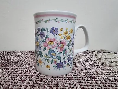 Buy English Fine Bone China St Michael Floral Flowers Mug Vintage Exc Condition • 7.99£