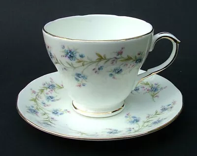 Buy Duchess Fine Bone China Tranquility 200ml Tea Cups & Saucers Good Used Condition • 7.95£