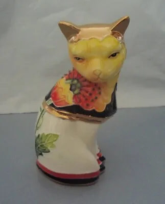 Buy Old Tupton Ware Gold Poppy Ceramic Cat Figurine/Statue * New In Gift Box *  • 24.98£
