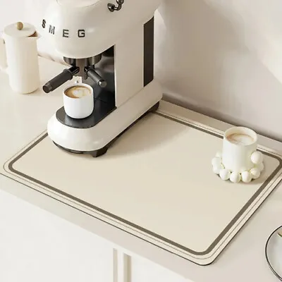 Buy Drain Pad Super Absorbent Dinnerware Placemat Pads Drying Rug Bathroom Sink  • 36.39£