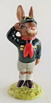 Buy Royal Doulton Bunnykins Be Prepared Scout Rabbit Figure Db56  & Box 1986 Exc • 17£