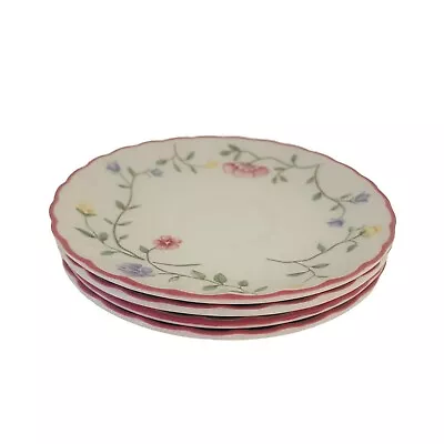 Buy Vintage Johnson Brothers Summer Chintz Saucer X4 Spares Flowers Floral China • 18.99£