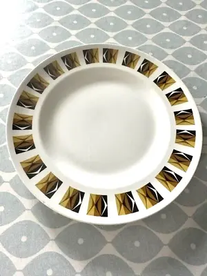 Buy Vintage 1960s 10  Ceramic Plate Ridgway Pottery Mid Century Ravenna Pattern 60s • 9.50£
