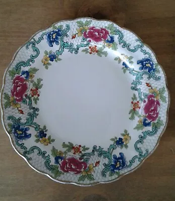 Buy Vintage Booths Silicon China Side Plate Floradora 17cms • 2.99£