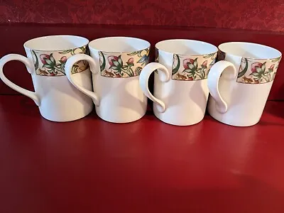 Buy Royal Doulton Everyday Jacobean Coffee Mugs, Set Of 4. No Flaws • 19.11£