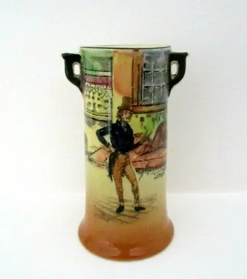 Buy Royal Doulton Seriesware Vase - Dickens A - Alfred Jingle D5175 - Perfect !! • 55£
