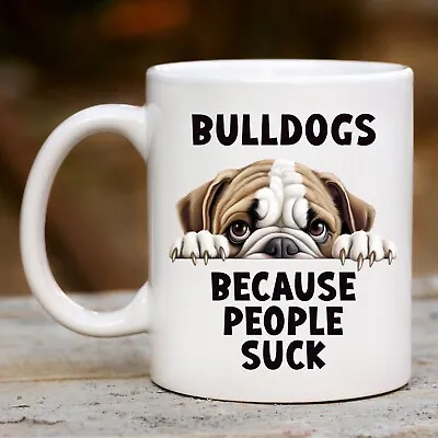 Buy Pet Dog Mug, Funny British Bulldog Mug - Gift, Present, Coffee Cup • 7.50£