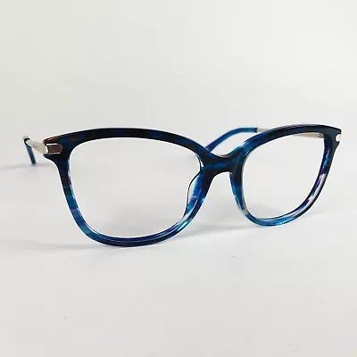 Buy COCOA MINT Eyeglasses BLUE OMBRÉ CATS EYE Glasses Frame MOD: CMS2070 C1 • 35£