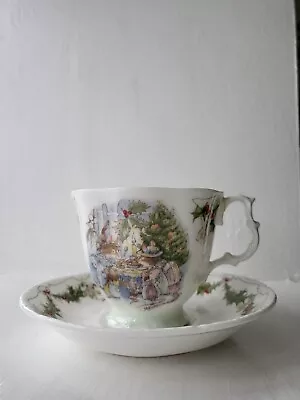 Buy Royal Doulton Brambly Hedge Teacup & Saucer Merry Midwinter • 30£