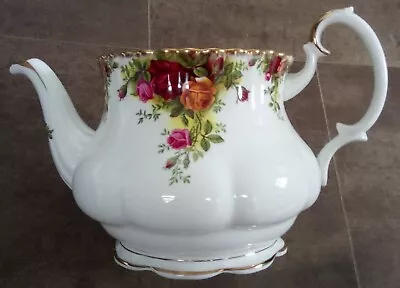 Buy Royal Albert Old Country Roses 1st Quality Large Teapot No Lid Holds 1500 Ml • 4.99£