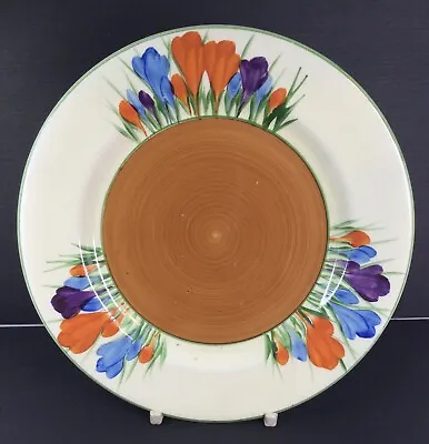 Buy Clarice Cliff Autumn Crocus Tea Plate Bizarre Art Deco C.1933 • 40£