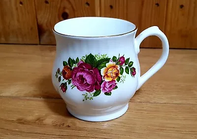 Buy Milton Staffordshire England Fine Bone China Floral Roses Coffee Tea Mug Cup • 16.99£