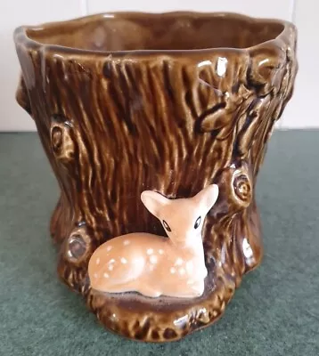 Buy Vintage Sylvac Planter Vase Fawn Deer Model 4287 Mid Century Vintage  • 10.99£