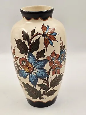 Buy Vintage Zuid Holland Gouda AAG, Astrid Aardewek Gouda Floral Vase. • 50£