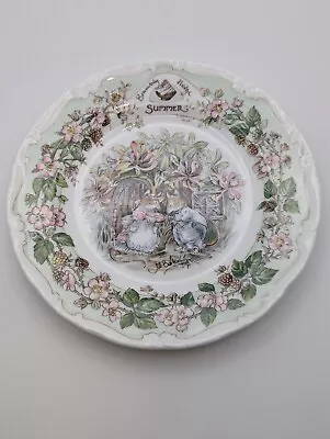 Buy Royal Doulton Brambly Hedge - 'Summer' Afternoon Tea Plate 1983 - 6 1/4  • 5.99£