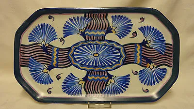 Buy 1930's Rare Art Deco Carlton Ware Handcraft Flowering Papyrus 3242 Trinket Tray • 125£