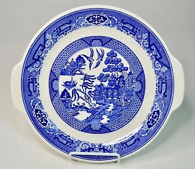 Buy Vtg Willow Ware Blue Willow Pattern Serving Platter Royal China 12  With Handles • 12.34£