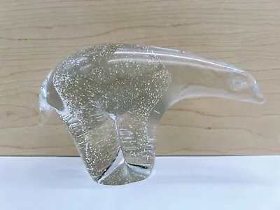 Buy Glass Polar Bear Vintage Swedish Hand Made Glass Sculpture  • 23.95£