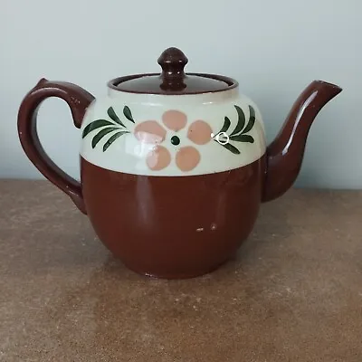 Buy Vintage 1940s, Staffordshire, Brown Betty, Pottery Teapot, 2 Pint Capacity • 12.95£