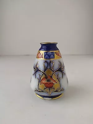 Buy Moorcroft Macintyre Burslem Pottery Miniature Vase. 7.5cm Tall • 45£